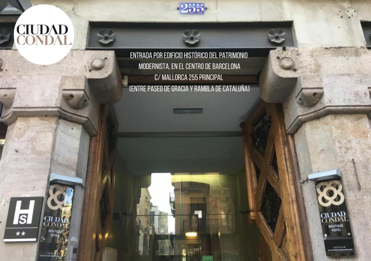 Ciudad Condal Hostal - Paseo De Gracia Barcelona Ngoại thất bức ảnh